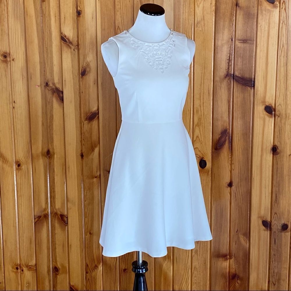 Trina Turk Aldine Classic Crepe Sleeveless Dress Size 0